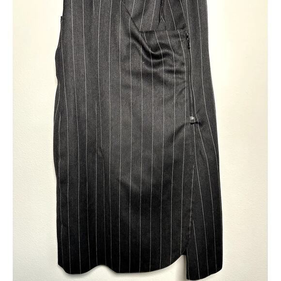 Gar Couture Paris Vintage 90s Black Wrap Short Mini Dress Women's Small - Picture 5 of 10